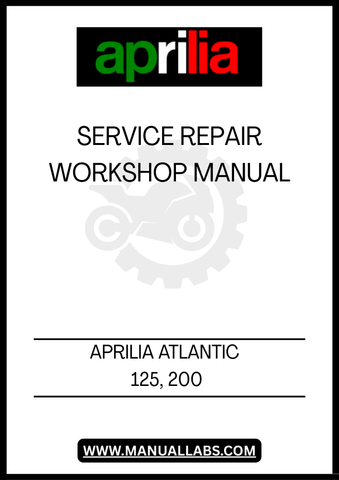UNLOCK THE FULL POTENTIAL OF YOUR APRILIA ATLANTIC 125 AND 200 WITH OUR COMPREHENSIVE SERVICE REPAIR WORKSHOP MANUAL IN PDF FORMAT. THIS ESSENTIAL GUIDE IS DESIGNED FOR BOTH NOVICE AND EXPERIENCED MECHANICS, PROVIDING STEP-BY-STEP INSTRUCTIONS TO ENSURE YOUR SCOOTER RUNS SMOOTHLY AND EFFICIENTLY.
