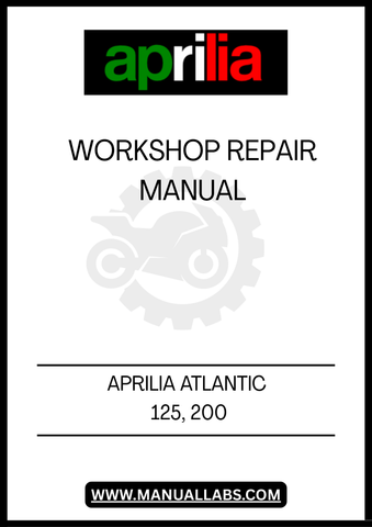 UNLOCK THE FULL POTENTIAL OF YOUR APRILIA ATLANTIC 125 AND 200 WITH OUR COMPREHENSIVE WORKSHOP REPAIR MANUAL IN PDF FORMAT. THIS ESSENTIAL GUIDE IS DESIGNED FOR BOTH NOVICE AND EXPERIENCED MECHANICS, PROVIDING DETAILED INSTRUCTIONS AND DIAGRAMS TO HELP YOU TACKLE ANY REPAIR OR MAINTENANCE TASK WITH CONFIDENCE.