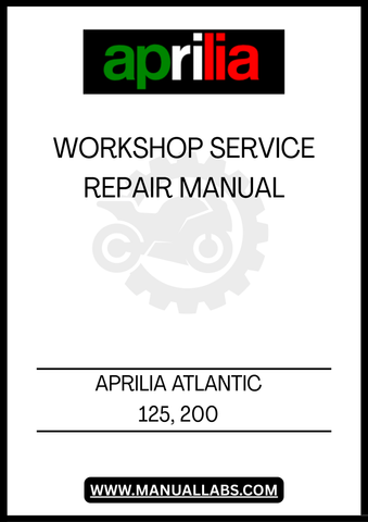 UNLOCK THE FULL POTENTIAL OF YOUR APRILIA ATLANTIC 125 AND 200 WITH OUR COMPREHENSIVE WORKSHOP SERVICE REPAIR MANUAL IN PDF FORMAT. THIS ESSENTIAL GUIDE IS DESIGNED FOR BOTH NOVICE AND EXPERIENCED MECHANICS, PROVIDING DETAILED INSTRUCTIONS AND DIAGRAMS TO ENSURE YOUR SCOOTER RUNS SMOOTHLY AND EFFICIENTLY.