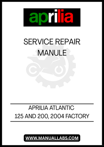 DISCOVER THE ULTIMATE RESOURCE FOR MAINTAINING YOUR APRILIA ATLANTIC 125 AND 200 WITH THE 2004 FACTORY SERVICE REPAIR MANUAL IN PDF FORMAT. THIS COMPREHENSIVE GUIDE IS DESIGNED TO PROVIDE YOU WITH DETAILED INSTRUCTIONS AND INSIGHTS, ENSURING THAT YOU CAN PERFORM REPAIRS AND MAINTENANCE WITH CONFIDENCE AND EASE.