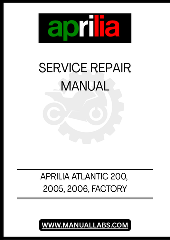 DON’T LET MINOR ISSUES TURN INTO MAJOR PROBLEMS. EQUIP YOURSELF WITH THE APRILIA ATLANTIC 200 FACTORY SERVICE REPAIR MANUAL TODAY AND ENSURE YOUR SCOOTER REMAINS IN PEAK CONDITION FOR YEARS TO COME. DOWNLOAD YOUR COPY NOW AND RIDE WITH CONFIDENCE!