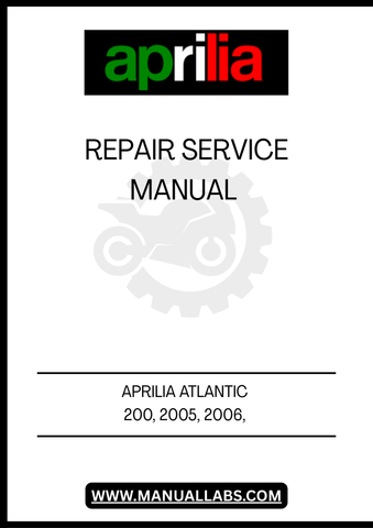 UNLOCK THE FULL POTENTIAL OF YOUR APRILIA ATLANTIC 200 WITH OUR COMPREHENSIVE REPAIR SERVICE MANUAL, SPECIFICALLY DESIGNED FOR THE 2005 AND 2006 MODELS. THIS PDF FILE IS AN ESSENTIAL RESOURCE FOR BOTH DIY ENTHUSIASTS AND PROFESSIONAL MECHANICS, PROVIDING DETAILED INSTRUCTIONS AND INSIGHTS TO KEEP YOUR SCOOTER RUNNING SMOOTHLY.
