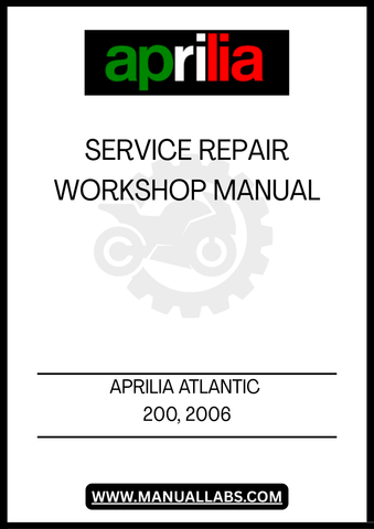 INVESTING IN THIS WORKSHOP MANUAL MEANS YOU CAN CONFIDENTLY TACKLE REPAIRS AND MAINTENANCE TASKS, ULTIMATELY EXTENDING THE LIFE OF YOUR APRILIA ATLANTIC 200. DON'T MISS OUT ON THE OPPORTUNITY TO ENHANCE YOUR RIDING EXPERIENCE—DOWNLOAD YOUR PDF MANUAL TODAY AND KEEP YOUR SCOOTER IN TOP CONDITION!