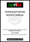 DON'T LET MINOR PROBLEMS TURN INTO MAJOR HEADACHES. EQUIP YOURSELF WITH THE KNOWLEDGE YOU NEED TO KEEP YOUR APRILIA ATLANTIC 200 IN TOP CONDITION. DOWNLOAD YOUR PDF MANUAL TODAY AND EXPERIENCE THE SATISFACTION OF HANDLING YOUR OWN REPAIRS LIKE A PRO!