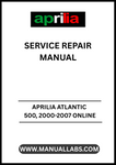 UNLOCK THE FULL POTENTIAL OF YOUR APRILIA ATLANTIC 500 WITH OUR COMPREHENSIVE ONLINE SERVICE REPAIR MANUAL, SPECIFICALLY DESIGNED FOR MODELS FROM 2000 TO 2007. THIS PDF FILE IS YOUR GO-TO RESOURCE FOR DETAILED MAINTENANCE AND REPAIR INSTRUCTIONS, ENSURING YOUR SCOOTER RUNS SMOOTHLY AND EFFICIENTLY.