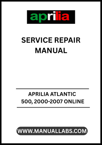 UNLOCK THE FULL POTENTIAL OF YOUR APRILIA ATLANTIC 500 WITH OUR COMPREHENSIVE ONLINE SERVICE REPAIR MANUAL, SPECIFICALLY DESIGNED FOR MODELS FROM 2000 TO 2007. THIS PDF FILE IS YOUR GO-TO RESOURCE FOR DETAILED MAINTENANCE AND REPAIR INSTRUCTIONS, ENSURING YOUR SCOOTER RUNS SMOOTHLY AND EFFICIENTLY.
