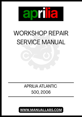 UNLOCK THE FULL POTENTIAL OF YOUR APRILIA ATLANTIC 500 WITH THE COMPREHENSIVE 2006 WORKSHOP REPAIR SERVICE MANUAL IN PDF FORMAT. THIS ESSENTIAL GUIDE IS DESIGNED FOR BOTH SEASONED MECHANICS AND DIY ENTHUSIASTS, PROVIDING DETAILED INSTRUCTIONS AND INSIGHTS TO KEEP YOUR SCOOTER RUNNING SMOOTHLY.