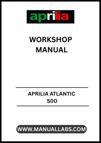 DISCOVER THE ULTIMATE RESOURCE FOR MAINTAINING YOUR APRILIA ATLANTIC 500 WITH OUR COMPREHENSIVE WORKSHOP MANUAL IN PDF FORMAT. THIS ESSENTIAL GUIDE IS DESIGNED TO PROVIDE YOU WITH DETAILED INSTRUCTIONS, DIAGRAMS, AND SPECIFICATIONS TO ENSURE YOUR SCOOTER RUNS SMOOTHLY AND EFFICIENTLY.
