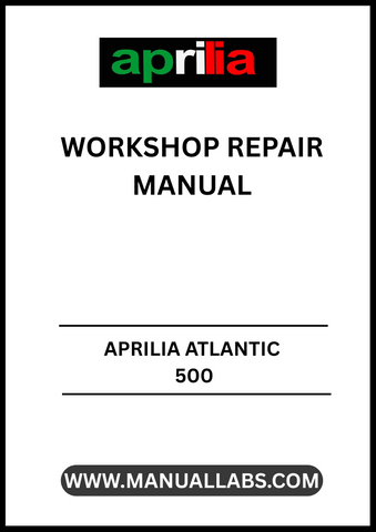 DISCOVER THE ULTIMATE RESOURCE FOR MAINTAINING YOUR APRILIA ATLANTIC 500 WITH OUR COMPREHENSIVE WORKSHOP REPAIR MANUAL IN PDF FORMAT. THIS EXPERTLY CRAFTED GUIDE PROVIDES DETAILED INSTRUCTIONS, DIAGRAMS, AND TROUBLESHOOTING TIPS TO ENSURE YOUR SCOOTER RUNS SMOOTHLY AND EFFICIENTLY. WHETHER YOU'RE A SEASONED MECHANIC OR A DIY ENTHUSIAST, THIS MANUAL IS DESIGNED TO EMPOWER YOU WITH THE KNOWLEDGE NEEDED TO TACKLE ANY REPAIR OR MAINTENANCE TASK.