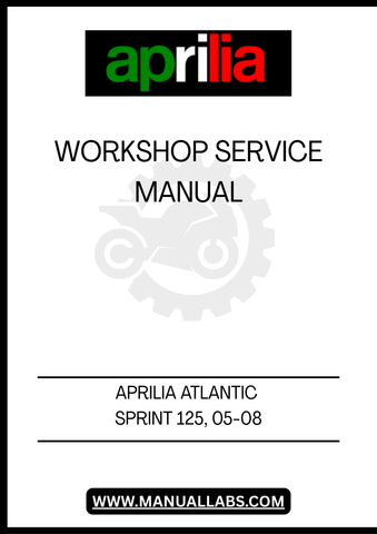 UNLOCK THE FULL POTENTIAL OF YOUR APRILIA ATLANTIC SPRINT 125 WITH OUR COMPREHENSIVE WORKSHOP SERVICE MANUAL, SPECIFICALLY DESIGNED FOR MODELS FROM 2005 TO 2008. THIS PDF FILE IS AN ESSENTIAL RESOURCE FOR BOTH NOVICE AND EXPERIENCED MECHANICS, PROVIDING DETAILED INSTRUCTIONS AND INSIGHTS TO KEEP YOUR SCOOTER RUNNING SMOOTHLY.