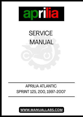 UNLOCK THE FULL POTENTIAL OF YOUR APRILIA ATLANTIC SPRINT 125 AND 200 WITH OUR COMPREHENSIVE SERVICE MANUAL, COVERING MODELS FROM 1997 TO 2007. THIS PDF FILE IS AN ESSENTIAL RESOURCE FOR BOTH NOVICE AND EXPERIENCED MECHANICS, PROVIDING DETAILED INSTRUCTIONS AND INSIGHTS TO KEEP YOUR SCOOTER RUNNING SMOOTHLY.