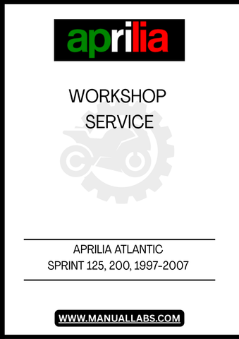 DISCOVER THE ULTIMATE RESOURCE FOR MAINTAINING YOUR APRILIA ATLANTIC SPRINT 125 AND 200 MODELS FROM 1997 TO 2007 WITH OUR COMPREHENSIVE WORKSHOP SERVICE PDF FILE. THIS DIGITAL MANUAL IS DESIGNED TO PROVIDE YOU WITH DETAILED INSTRUCTIONS, DIAGRAMS, AND SPECIFICATIONS TO ENSURE YOUR SCOOTER RUNS AT PEAK PERFORMANCE.