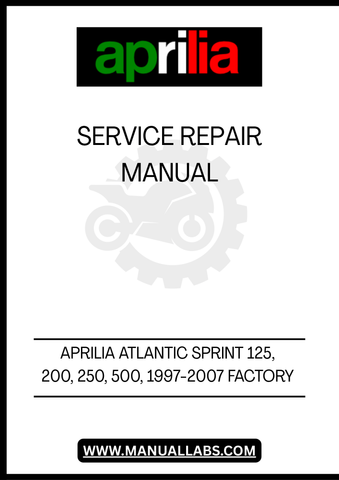 UNLOCK THE FULL POTENTIAL OF YOUR APRILIA ATLANTIC SPRINT WITH OUR COMPREHENSIVE FACTORY SERVICE REPAIR MANUAL, COVERING MODELS 125, 200, 250, AND 500 FROM 1997 TO 2007. THIS PDF FILE IS AN ESSENTIAL RESOURCE FOR BOTH SEASONED MECHANICS AND DIY ENTHUSIASTS, PROVIDING DETAILED INSTRUCTIONS AND DIAGRAMS TO ENSURE YOUR SCOOTER RUNS SMOOTHLY AND EFFICIENTLY.