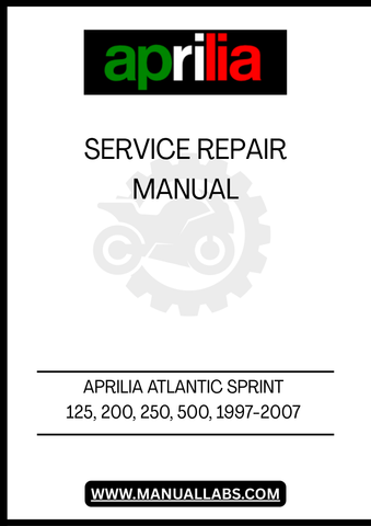 UNLOCK THE FULL POTENTIAL OF YOUR APRILIA ATLANTIC SPRINT WITH OUR COMPREHENSIVE SERVICE REPAIR MANUAL, COVERING MODELS 125, 200, 250, AND 500 FROM 1997 TO 2007. THIS PDF FILE IS YOUR ULTIMATE GUIDE TO MAINTAINING AND REPAIRING YOUR SCOOTER, ENSURING IT RUNS SMOOTHLY AND EFFICIENTLY FOR YEARS TO COME.