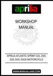 UNLOCK THE FULL POTENTIAL OF YOUR APRILIA ATLANTIC SPRINT WITH OUR COMPREHENSIVE 2005 MOTORCYCLE WORKSHOP MANUAL. THIS PDF FILE IS METICULOUSLY DESIGNED TO PROVIDE YOU WITH DETAILED INSIGHTS AND STEP-BY-STEP INSTRUCTIONS FOR MAINTENANCE, REPAIRS, AND TROUBLESHOOTING ACROSS MODELS 125, 200, 250, AND 500. WHETHER YOU'RE A SEASONED MECHANIC OR A DIY ENTHUSIAST, THIS MANUAL IS YOUR ULTIMATE GUIDE TO KEEPING YOUR MOTORCYCLE IN PEAK CONDITION.