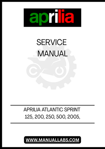 UNLOCK THE FULL POTENTIAL OF YOUR APRILIA ATLANTIC SPRINT WITH OUR COMPREHENSIVE SERVICE MANUAL, AVAILABLE IN A CONVENIENT PDF FORMAT. THIS ESSENTIAL GUIDE COVERS MODELS 125, 200, 250, AND 500 FROM THE 2005 SERIES, ENSURING YOU HAVE ALL THE INFORMATION YOU NEED AT YOUR FINGERTIPS.