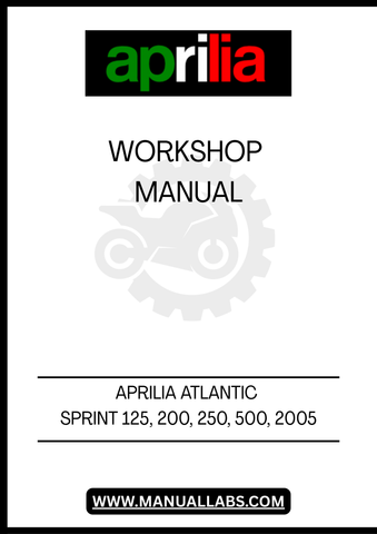 UNLOCK THE FULL POTENTIAL OF YOUR APRILIA ATLANTIC SPRINT WITH OUR COMPREHENSIVE WORKSHOP MANUAL, AVAILABLE IN A CONVENIENT PDF FORMAT. THIS ESSENTIAL GUIDE COVERS MODELS 125, 200, 250, AND 500 FROM THE YEAR 2005, PROVIDING YOU WITH DETAILED INSIGHTS AND STEP-BY-STEP INSTRUCTIONS FOR MAINTENANCE AND REPAIRS.