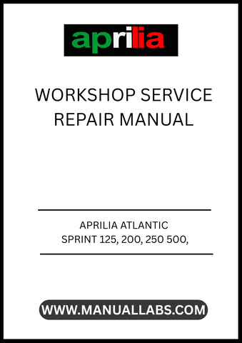  UNLOCK THE FULL POTENTIAL OF YOUR APRILIA ATLANTIC SPRINT WITH OUR COMPREHENSIVE WORKSHOP SERVICE REPAIR MANUAL. THIS PDF FILE IS METICULOUSLY DESIGNED TO PROVIDE YOU WITH DETAILED INSTRUCTIONS AND INSIGHTS FOR MODELS 125, 200, 250, AND 500, ENSURING YOU HAVE EVERYTHING YOU NEED FOR EFFECTIVE MAINTENANCE AND REPAIR.