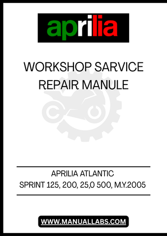 UNLOCK THE FULL POTENTIAL OF YOUR APRILIA ATLANTIC SPRINT 125, 200, 250, AND 500 WITH THE COMPREHENSIVE WORKSHOP SERVICE REPAIR MANUAL FOR THE 2005 MODEL YEAR. THIS PDF FILE IS AN ESSENTIAL RESOURCE FOR BOTH DIY ENTHUSIASTS AND PROFESSIONAL MECHANICS, PROVIDING DETAILED INSTRUCTIONS AND INSIGHTS TO KEEP YOUR SCOOTER RUNNING SMOOTHLY.