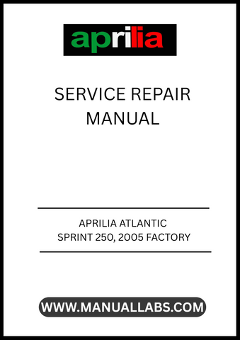 UNLOCK THE FULL POTENTIAL OF YOUR APRILIA ATLANTIC SPRINT 250 WITH OUR COMPREHENSIVE 2005 FACTORY SERVICE REPAIR MANUAL IN PDF FORMAT. THIS ESSENTIAL GUIDE IS DESIGNED FOR BOTH SEASONED MECHANICS AND DIY ENTHUSIASTS, PROVIDING DETAILED INSTRUCTIONS AND DIAGRAMS TO ENSURE YOUR SCOOTER RUNS SMOOTHLY AND EFFICIENTLY.