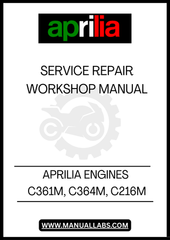 UNLOCK THE FULL POTENTIAL OF YOUR APRILIA ENGINES WITH THE COMPREHENSIVE C361M, C364M, AND C216M SERVICE REPAIR WORKSHOP MANUAL. THIS EXPERTLY CRAFTED PDF FILE IS YOUR GO-TO RESOURCE FOR DETAILED MAINTENANCE AND REPAIR PROCEDURES, ENSURING YOUR ENGINES RUN SMOOTHLY AND EFFICIENTLY.&nbsp;
