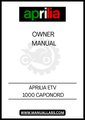 UNLOCK THE FULL POTENTIAL OF YOUR APRILIA ETV 1000 CAPONORD WITH OUR COMPREHENSIVE OWNER MANUAL IN PDF FORMAT. THIS ESSENTIAL GUIDE IS DESIGNED TO ENHANCE YOUR RIDING EXPERIENCE BY PROVIDING DETAILED INFORMATION ON MAINTENANCE, OPERATION, AND TROUBLESHOOTING, ENSURING YOUR MOTORCYCLE PERFORMS AT ITS BEST.