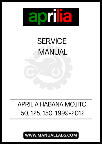 UNLOCK THE FULL POTENTIAL OF YOUR APRILIA HABANA MOJITO WITH OUR COMPREHENSIVE SERVICE MANUAL, AVAILABLE IN A CONVENIENT PDF FORMAT. DESIGNED FOR MODELS FROM 1999 TO 2012, THIS MANUAL IS AN ESSENTIAL RESOURCE FOR BOTH NOVICE AND EXPERIENCED MECHANICS, PROVIDING DETAILED INSTRUCTIONS AND INSIGHTS TO KEEP YOUR SCOOTER RUNNING SMOOTHLY.