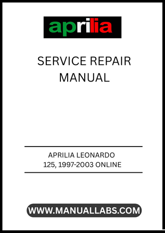 UNLOCK THE FULL POTENTIAL OF YOUR APRILIA LEONARDO 125 WITH OUR COMPREHENSIVE ONLINE SERVICE REPAIR MANUAL, SPECIFICALLY DESIGNED FOR MODELS FROM 1997 TO 2003. THIS PDF FILE IS YOUR GO-TO RESOURCE FOR DETAILED MAINTENANCE AND REPAIR INSTRUCTIONS, ENSURING YOUR SCOOTER RUNS SMOOTHLY AND EFFICIENTLY.
