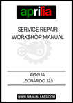 
WITH EASY-TO-FOLLOW STEPS AND CLEAR ILLUSTRATIONS, YOU'LL FIND EVERYTHING FROM ROUTINE MAINTENANCE PROCEDURES TO COMPLEX REPAIRS AT YOUR FINGERTIPS. SAVE TIME AND MONEY BY AVOIDING COSTLY TRIPS TO THE MECHANIC, AND GAIN CONFIDENCE IN YOUR ABILITY TO KEEP YOUR APRILIA LEONARDO 125 IN TOP CONDITION. THIS MANUAL IS AN ESSENTIAL TOOL FOR ANYONE LOOKING TO ENHANCE THEIR UNDERSTANDING OF SCOOTER MECHANICS.