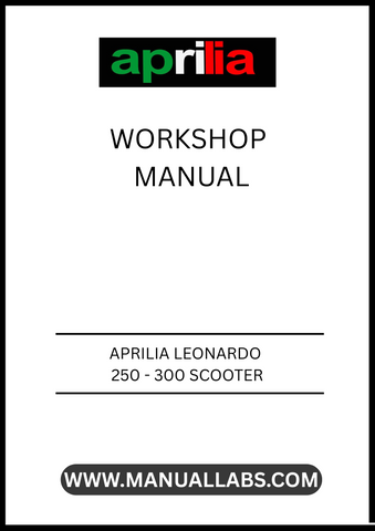  UNLOCK THE FULL POTENTIAL OF YOUR APRILIA LEONARDO 250 - 300 SCOOTER WITH OUR COMPREHENSIVE WORKSHOP MANUAL IN PDF FORMAT. THIS ESSENTIAL GUIDE PROVIDES DETAILED INSTRUCTIONS AND DIAGRAMS, ENSURING YOU HAVE EVERYTHING YOU NEED FOR MAINTENANCE AND REPAIRS AT YOUR FINGERTIPS.