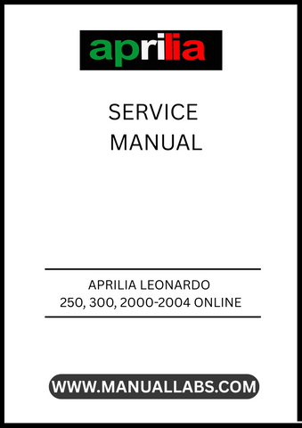 UNLOCK THE FULL POTENTIAL OF YOUR APRILIA LEONARDO 250, 300, 2000-2004 WITH OUR COMPREHENSIVE ONLINE SERVICE MANUAL IN PDF FORMAT. THIS ESSENTIAL GUIDE PROVIDES DETAILED INSTRUCTIONS AND INSIGHTS, ENSURING YOU HAVE EVERYTHING YOU NEED FOR MAINTENANCE AND REPAIRS AT YOUR FINGERTIPS. 