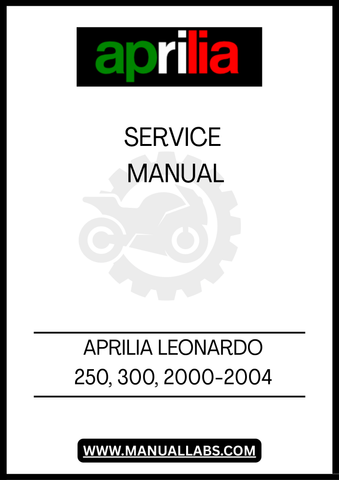 UNLOCK THE FULL POTENTIAL OF YOUR APRILIA LEONARDO 250, 300 (2000-2004) WITH OUR COMPREHENSIVE SERVICE MANUAL IN PDF FORMAT. THIS ESSENTIAL GUIDE IS DESIGNED TO PROVIDE YOU WITH DETAILED INSTRUCTIONS, DIAGRAMS, AND TROUBLESHOOTING TIPS TO KEEP YOUR SCOOTER RUNNING SMOOTHLY AND EFFICIENTLY.