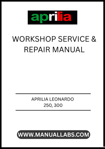 UNLOCK THE FULL POTENTIAL OF YOUR APRILIA LEONARDO 250 AND 300 WITH OUR COMPREHENSIVE WORKSHOP SERVICE & REPAIR MANUAL IN PDF FORMAT. THIS ESSENTIAL GUIDE PROVIDES DETAILED INSTRUCTIONS AND DIAGRAMS, ENSURING YOU HAVE EVERYTHING YOU NEED TO PERFORM MAINTENANCE AND REPAIRS WITH CONFIDENCE.