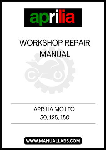 UNLOCK THE FULL POTENTIAL OF YOUR APRILIA MOJITO WITH OUR COMPREHENSIVE WORKSHOP REPAIR MANUAL, AVAILABLE IN A CONVENIENT PDF FORMAT. THIS ESSENTIAL GUIDE COVERS MODELS 50, 125, AND 150, PROVIDING YOU WITH DETAILED INSTRUCTIONS AND INSIGHTS TO TACKLE ANY REPAIR OR MAINTENANCE TASK WITH CONFIDENCE.