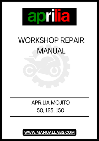 UNLOCK THE FULL POTENTIAL OF YOUR APRILIA MOJITO WITH OUR COMPREHENSIVE WORKSHOP SERVICE MANUAL, AVAILABLE IN A CONVENIENT PDF FORMAT. THIS ESSENTIAL GUIDE COVERS MODELS 50, 125, AND 150, PROVIDING YOU WITH DETAILED INSTRUCTIONS AND INSIGHTS TO KEEP YOUR SCOOTER RUNNING SMOOTHLY.
