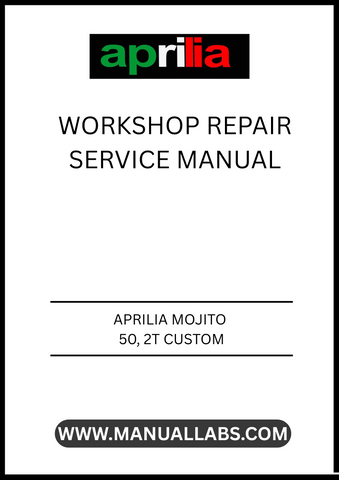  UNLOCK THE FULL POTENTIAL OF YOUR APRILIA MOJITO 50 WITH OUR COMPREHENSIVE 2T CUSTOM WORKSHOP REPAIR SERVICE MANUAL. THIS PDF FILE IS METICULOUSLY CRAFTED TO PROVIDE YOU WITH DETAILED INSIGHTS AND STEP-BY-STEP INSTRUCTIONS, ENSURING THAT YOU CAN TACKLE ANY REPAIR OR MAINTENANCE TASK WITH CONFIDENCE.