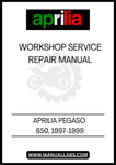 UNLOCK THE FULL POTENTIAL OF YOUR APRILIA PEGASO 650 WITH OUR COMPREHENSIVE WORKSHOP SERVICE REPAIR MANUAL, SPECIFICALLY DESIGNED FOR MODELS FROM 1997 TO 1999. THIS PDF FILE IS AN ESSENTIAL RESOURCE FOR BOTH SEASONED MECHANICS AND DIY ENTHUSIASTS, PROVIDING DETAILED INSTRUCTIONS AND INSIGHTS TO KEEP YOUR MOTORCYCLE RUNNING SMOOTHLY.