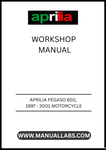 UNLOCK THE FULL POTENTIAL OF YOUR APRILIA PEGASO 650 WITH OUR COMPREHENSIVE 1997 - 2001 MOTORCYCLE WORKSHOP MANUAL IN PDF FORMAT. THIS ESSENTIAL GUIDE IS DESIGNED FOR BOTH NOVICE AND EXPERIENCED MECHANICS, PROVIDING DETAILED INSTRUCTIONS AND ILLUSTRATIONS TO HELP YOU TACKLE ANY REPAIR OR MAINTENANCE TASK WITH CONFIDENCE.