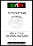 UNLOCK THE FULL POTENTIAL OF YOUR APRILIA PEGASO 650 STRADA TRAIL WITH OUR COMPREHENSIVE SERVICE REPAIR MANUAL IN PDF FORMAT. THIS ESSENTIAL GUIDE IS DESIGNED TO PROVIDE YOU WITH DETAILED INSTRUCTIONS AND INSIGHTS, ENSURING THAT YOU CAN MAINTAIN AND REPAIR YOUR MOTORCYCLE WITH CONFIDENCE.