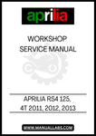UNLOCK THE FULL POTENTIAL OF YOUR APRILIA RS4 125 WITH OUR COMPREHENSIVE WORKSHOP SERVICE MANUAL, SPECIFICALLY DESIGNED FOR THE 2011, 2012, AND 2013 MODELS. THIS PDF FILE IS AN ESSENTIAL RESOURCE FOR BOTH NOVICE AND EXPERIENCED MECHANICS, PROVIDING DETAILED INSTRUCTIONS AND INSIGHTS TO KEEP YOUR MOTORCYCLE IN PEAK CONDITION.