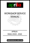 UNLOCK THE FULL POTENTIAL OF YOUR APRILIA RS50 WITH OUR COMPREHENSIVE WORKSHOP SERVICE MANUAL, SPECIFICALLY DESIGNED FOR MODELS FROM 2000 TO 2010. THIS PDF FILE IS AN ESSENTIAL RESOURCE FOR BOTH NOVICE AND EXPERIENCED MECHANICS, PROVIDING DETAILED INSTRUCTIONS AND INSIGHTS TO KEEP YOUR MOTORCYCLE IN PEAK CONDITION.