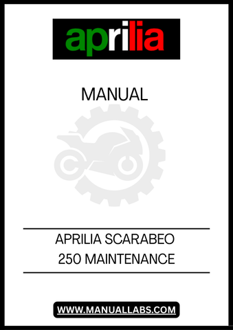 DISCOVER THE ULTIMATE RESOURCE FOR MAINTAINING YOUR APRILIA SCARABEO 250 WITH OUR COMPREHENSIVE PDF MAINTENANCE MANUAL. THIS DIGITAL GUIDE IS DESIGNED TO PROVIDE YOU WITH STEP-BY-STEP INSTRUCTIONS, ENSURING THAT YOU CAN KEEP YOUR SCOOTER IN PEAK CONDITION WITH EASE.