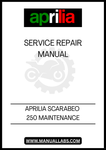 DISCOVER THE ULTIMATE RESOURCE FOR MAINTAINING YOUR APRILIA SCARABEO 250 WITH OUR COMPREHENSIVE MAINTENANCE SERVICE REPAIR MANUAL IN PDF FORMAT. THIS ESSENTIAL GUIDE IS DESIGNED TO PROVIDE YOU WITH DETAILED INSTRUCTIONS AND EXPERT INSIGHTS, ENSURING YOUR SCOOTER REMAINS IN PEAK CONDITION FOR YEARS TO COME.