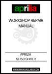 UNLOCK THE FULL POTENTIAL OF YOUR APRILIA SL750 SHIVER WITH OUR COMPREHENSIVE WORKSHOP REPAIR MANUAL IN PDF FORMAT. THIS ESSENTIAL GUIDE IS DESIGNED FOR BOTH SEASONED MECHANICS AND DIY ENTHUSIASTS, PROVIDING DETAILED INSTRUCTIONS AND INSIGHTS TO KEEP YOUR MOTORCYCLE RUNNING SMOOTHLY.