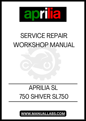 UNLOCK THE FULL POTENTIAL OF YOUR APRILIA SL 750 SHIVER WITH OUR COMPREHENSIVE SERVICE REPAIR WORKSHOP MANUAL IN PDF FORMAT. THIS ESSENTIAL GUIDE IS DESIGNED FOR BOTH SEASONED MECHANICS AND DIY ENTHUSIASTS, PROVIDING DETAILED INSTRUCTIONS AND INSIGHTS TO KEEP YOUR MOTORCYCLE RUNNING SMOOTHLY.