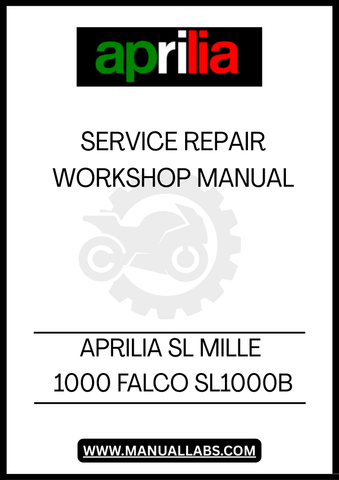 UNLOCK THE FULL POTENTIAL OF YOUR APRILIA SL MILLE 1000 FALCO WITH OUR COMPREHENSIVE SERVICE REPAIR WORKSHOP MANUAL IN PDF FORMAT. THIS ESSENTIAL GUIDE IS DESIGNED FOR BOTH SEASONED MECHANICS AND DIY ENTHUSIASTS, PROVIDING DETAILED INSTRUCTIONS AND INSIGHTS TO KEEP YOUR MOTORCYCLE RUNNING SMOOTHLY.