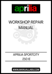 WITH EASY-TO-FOLLOW STEPS AND CLEAR ILLUSTRATIONS, YOU'LL FIND EVERYTHING FROM ROUTINE MAINTENANCE PROCEDURES TO COMPLEX REPAIR TECHNIQUES. SAVE TIME AND MONEY BY TACKLING REPAIRS YOURSELF, AND KEEP YOUR APRILIA SPORTCITY 250 IE IN PEAK CONDITION. THIS MANUAL COVERS ALL ESSENTIAL ASPECTS, INCLUDING ENGINE SPECIFICATIONS, ELECTRICAL SYSTEMS, AND MORE, MAKING IT AN INDISPENSABLE TOOL FOR ANY OWNER.