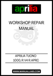 UNLOCK THE FULL POTENTIAL OF YOUR APRILIA TUONO 1000, R V4 R WITH OUR COMPREHENSIVE WORKSHOP REPAIR MANUAL IN PDF FORMAT. THIS ESSENTIAL GUIDE IS DESIGNED FOR BOTH SEASONED MECHANICS AND DIY ENTHUSIASTS, PROVIDING DETAILED INSTRUCTIONS AND INSIGHTS TO KEEP YOUR MOTORCYCLE IN PEAK CONDITION.
