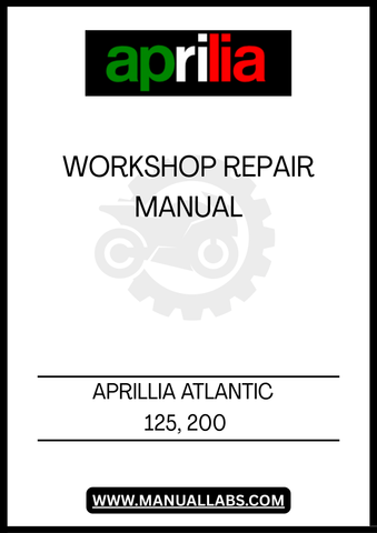 UNLOCK THE FULL POTENTIAL OF YOUR APRILIA ATLANTIC 125 AND 200 WITH OUR COMPREHENSIVE WORKSHOP REPAIR MANUAL IN PDF FORMAT. THIS ESSENTIAL GUIDE IS DESIGNED FOR BOTH NOVICE AND EXPERIENCED MECHANICS, PROVIDING DETAILED INSTRUCTIONS AND DIAGRAMS TO HELP YOU TACKLE ANY REPAIR OR MAINTENANCE TASK WITH CONFIDENCE.