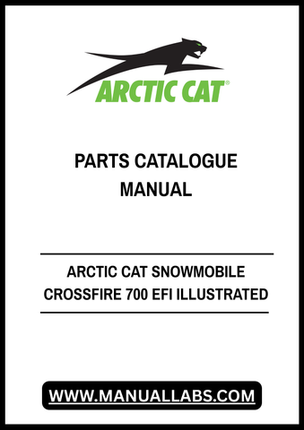 Discover the ultimate resource for your Arctic Cat Snowmobile with the Crossfire 700 EFI Illustrated Parts Catalogue Manual. This comprehensive PDF file is designed to provide you with detailed diagrams and part numbers, ensuring you have everything you need for maintenance and repairs at your fingertips.